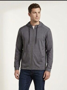 NWT Original Penguin Sport Men’s Full Zip Performance  Moisture Wicking Hoodie